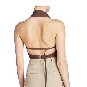 Super stylish halter crop top